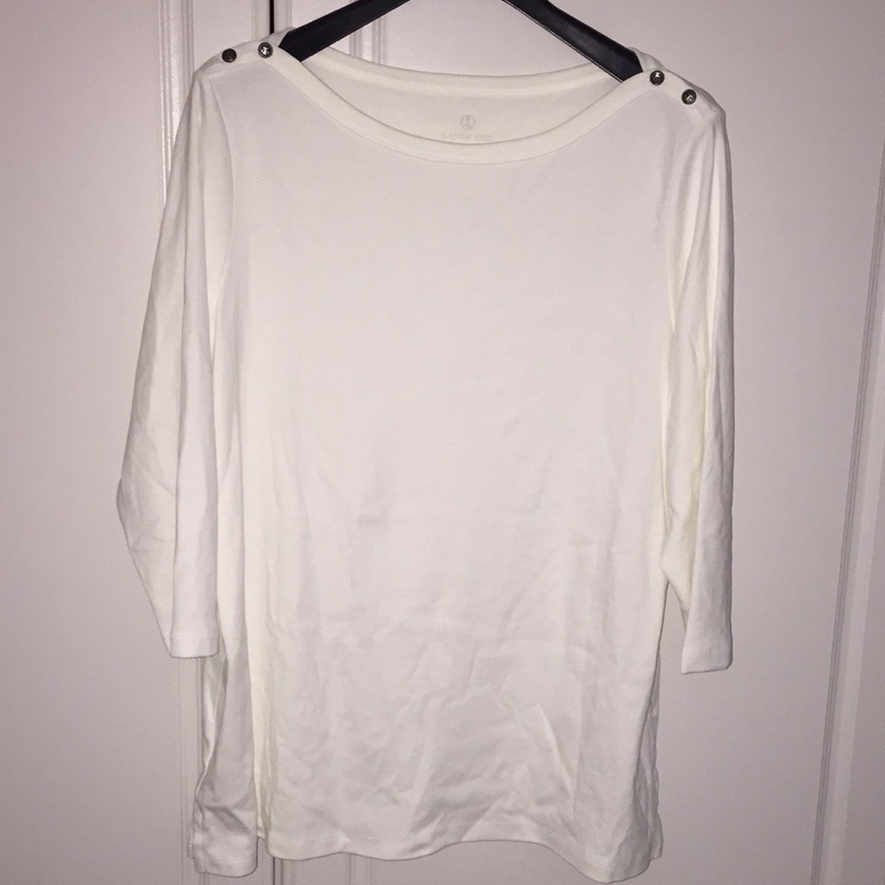 Three quarter length sleeve tunic